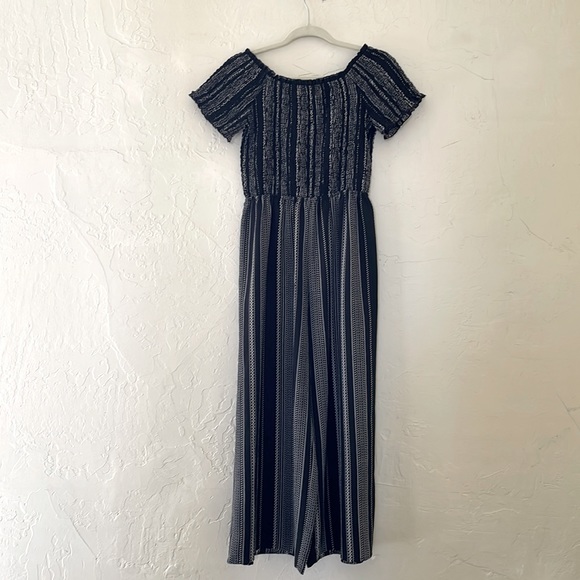 Off the Shoulder Jumpsuit - Picture 1 of 4